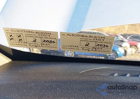 2020 Chevrolet Trax Awd Lt из США, поврежденный, VIN KL7CJPSB4LB030934